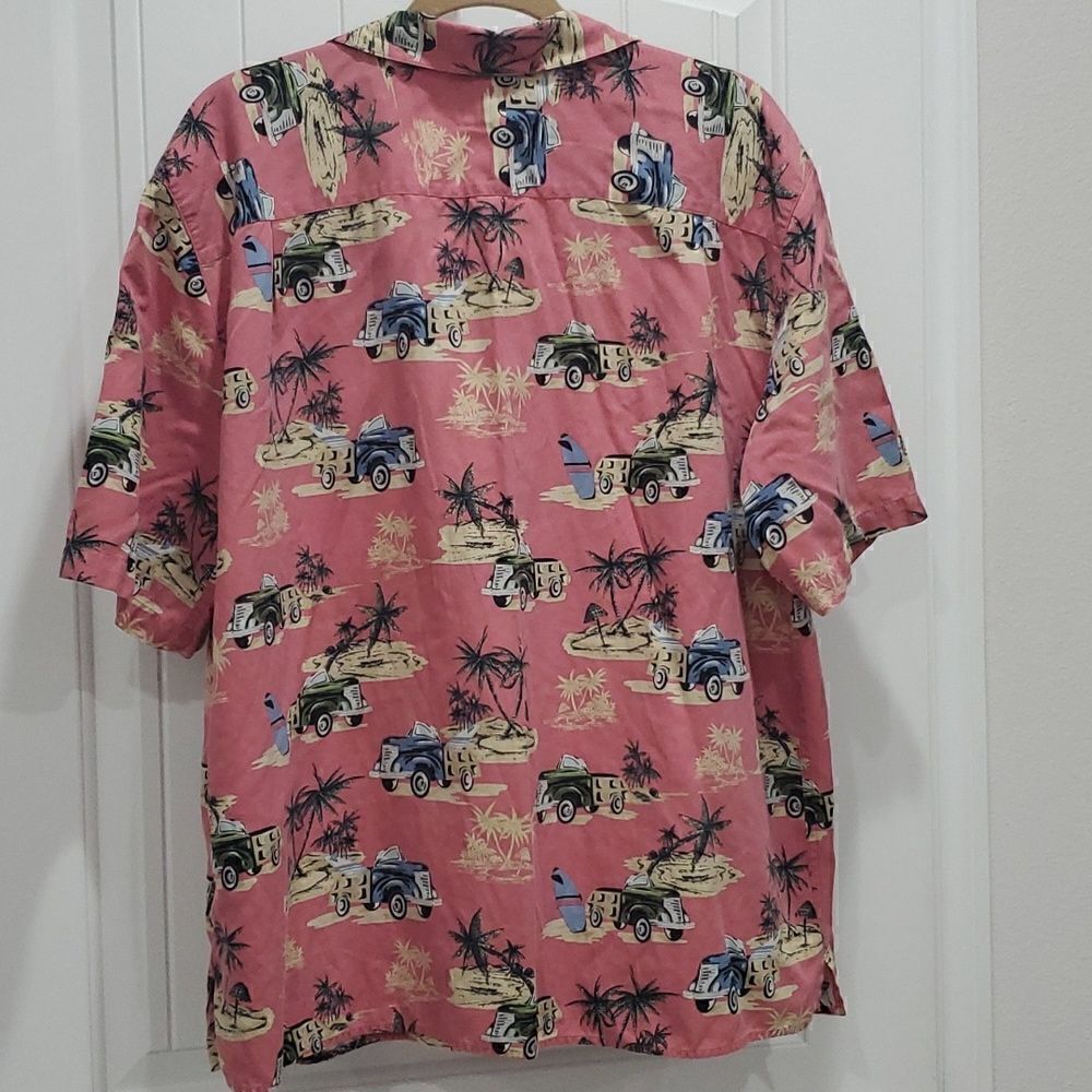 PUSSER WEST INDIES,Mens Silk Blend BUTTON UP SHIRT, SIZE L - Picture 4 of 5